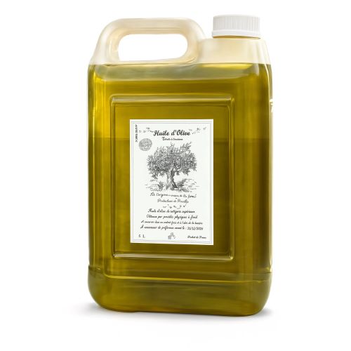 Bidon 5L d'huile d'olive vierge extra Mr Bagnis