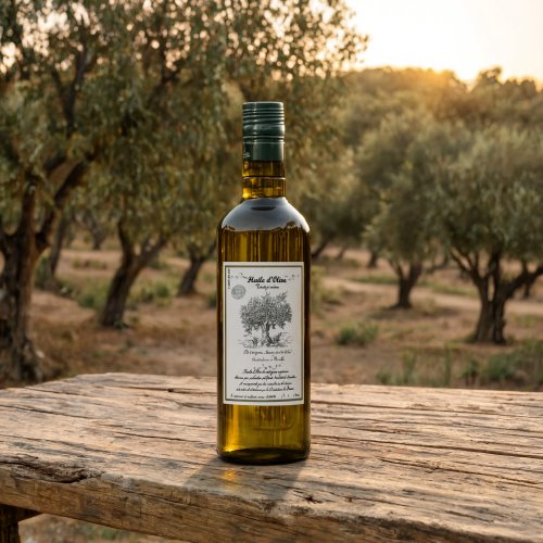 Bouteille 1L d'huile d'olive vierge extra Mr Bagnis