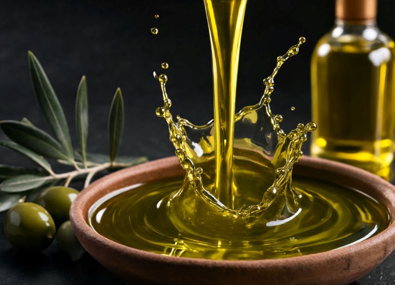 Huile d'olive pressée à froid